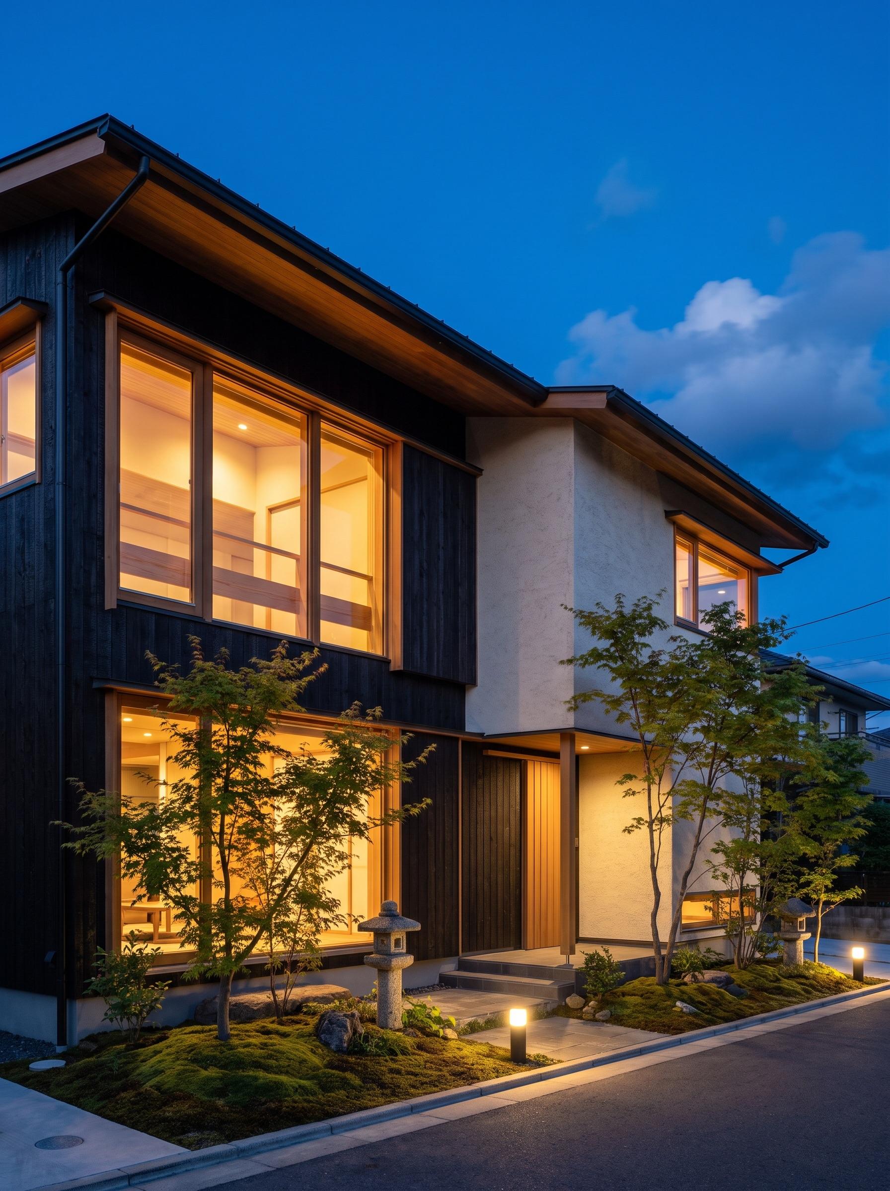 戸建て住宅の外観